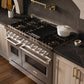 ZLINE 48" 6.7 cu. ft. Classic Gas Range with 8 Burner DuoPro™ Cooktop and Dual Ovens in Satin Stainless Steel, PCGRS-48