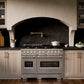 ZLINE 48" 6.7 cu. ft. Classic Gas Range with 8 Burner DuoPro™ Cooktop and Dual Ovens in Satin Stainless Steel, PCGRS-48