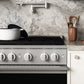 ZLINE Marino 30-Inch 4.2 cu. ft. Dual Fuel Range, 4 Brass Burner DuoPro™ Cooktop, Convection Oven, Stainless Steel, PMDR30