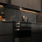 ZLINE Marino 30-Inch 4.2 cu. ft. Gas Range, 4 Burners, Convection Oven, Black Stainless Steel, MGRB-30