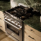 ZLINE 30" 4.2 cu. ft. Classic Gas Range with 4 Burner DuoPro™ Cooktop and Convection Gas Oven in Satin Stainless Steel, PCGRS-30