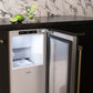 ZLINE Autograph 15" Touchstone Nugget Ice Maker, Panel-Ready Door, Champagne Bronze, INGDPZ-15-CB