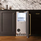 ZLINE Autograph 15" Touchstone Nugget Ice Maker, Panel-Ready Door, Champagne Bronze, INGDPZ-15-CB