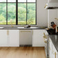 ZLINE Autograph Edition 24 In. Tall Dishwasher, Touch Control, in Stainless Steel with Champagne Bronze Handle, DWMTZ-304-24-CB