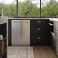 ZLINE 24 In. Monument Series Dishwasher in Stainless Steel with Top Touch Control, DWMT-304-24