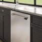 ZLINE Monument 24-Inch Top Control Built-In Dishwasher, Stainless Steel Panel, 44 dBA, DWMT-304-24