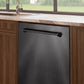 ZLINE 24 In. Monument Series Dishwasher in Black with Top Touch Control, DWMT-BS-24