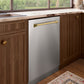 ZLINE Monument Autograph Edition 24-Inch Top Control Built-In Dishwasher, Stainless Steel Panel, Champagne Bronze Handle, 44 dBA, DWMTZ-304-24-CB