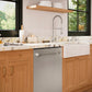 ZLINE 24 In. Monument Series Dishwasher in Stainless Steel with Top Touch Control, DWMT-304-24