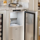 ZLINE Autograph 15" Touchstone Nugget Ice Maker in Stainless Steel Door with Champagne Bronze Handle, INGDZ-ST-15-CB