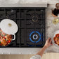 ZLINE Marino 30-Inch 4.2 cu. ft. Gas Range, 4 Brass Burners, Convection Oven, Satin Stainless Steel, MGRS-BR-30