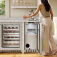 ZLINE 15" Touchstone Nugget Ice Maker in Stainless Steel Door, INGD-ST-15