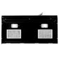 ZLINE 30" 1.5 cu. ft. Over the Range Microwave in DuraSnow® Stainless Steel with Traditional Handle and Set of 2 Charcoal Filters, MWO-OTRCFH-30-SS