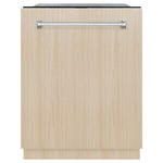 ZLINE Monument 24-Inch Top Control Built-In Dishwasher, Panel Ready, 44 dBA, DWMT-24