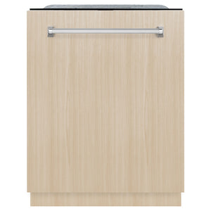 ZLINE Monument 24-Inch Top Control Built-In Dishwasher, Panel Ready, 44 dBA, DWMT-24