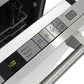 ZLINE Monument 24-Inch Top Control Built-In Dishwasher, Stainless Steel Panel, 44 dBA, DWMT-304-24