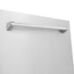 ZLINE Monument 24-Inch Top Control Built-In Dishwasher, Stainless Steel Panel, Modern Handle, 44 dBA, DWMT-304-24