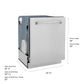 ZLINE 24 In. Monument Series Dishwasher in Stainless Steel with Top Touch Control, DWMT-304-24