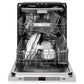 ZLINE Monument 24-Inch Top Control Built-In Dishwasher, Stainless Steel Panel, Modern Handle, 44 dBA, DWMT-304-24