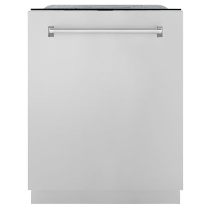 ZLINE 24 In. Monument Series Dishwasher in Stainless Steel with Top Touch Control, DWMT-304-24