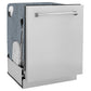 ZLINE Monument 24-Inch Top Control Built-In Dishwasher, Stainless Steel Panel, 44 dBA, DWMT-304-24