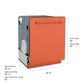 ZLINE 24 In. Monument Series Top Touch Control Dishwasher in Copper, 45dBa, DWMT-C-24