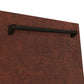 ZLINE Monument 24-Inch Top Control Built-In Dishwasher, Hand-Hammered Copper Panel, Traditional Handle, 44 dBA, DWMT-HH-24