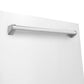 ZLINE Monument 24-Inch Top Control Built-In Dishwasher, White Matte Panel, Traditional Handle, 44 dBA, DWMT-WM-24