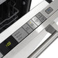 ZLINE Autograph Edition 24 In. Tall Dishwasher, Touch Control, in Custom Panel Ready with Matte Black Handle, DWMTZ-24-MB