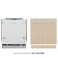 ZLINE 24 in. Top Control Dishwasher in Custom Panel Ready with Stainless Steel Tub, DW7713-24