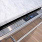 ZLINE Classic 24-Inch Top Control Built-In Dishwasher, Satin Stainless Steel Panel, Modern Handle, 52 dBA, DW-SN-24