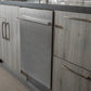 ZLINE Classic 24-Inch Top Control Built-In Dishwasher, Satin Stainless Steel Panel, Modern Handle, 52 dBA, DW-SN-24