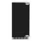 ZLINE Autograph 15" Touchstone Gourmet Ice Maker with Drain Pump and Panel Ready Door with Matte Black Handle, IGMDPZ-15-MB