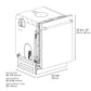 ZLINE 24 In. Monument Series Top Touch Control Dishwasher in Copper, 45dBa, DWMT-C-24