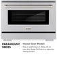 ZLINE Autograph 36" 5.2 cu. ft. Paramount Gas Range with 6 Burner Cooktop and Convection Gas Oven in Black Stainless Steel with Champagne Bronze Helix Handle and Knob Accents, SGRBZ-36-KCB