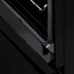 ZLINE Autograph 60" 7.4 cu. ft. Dual Fuel Range in Black Stainless Steel with Gold Accents, RABZ-60-G