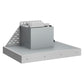 ZLINE 28 in. 500 CFM DuraMount™ Wall Mount Range Hood Insert in Stainless Steel, 683-28