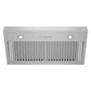 ZLINE 34 in. 700 CFM DuraMount™ Wall Mount Range Hood Insert in Stainless Steel, 683-34