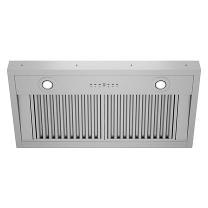 ZLINE 34 in. 700 CFM DuraMount™ Wall Mount Range Hood Insert in Stainless Steel, 683-34