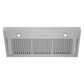 ZLINE 40 in. 700 CFM DuraMount™ Wall Mount Range Hood Insert in Stainless Steel, 683-40