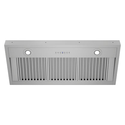 ZLINE 40 in. 700 CFM DuraMount™ Wall Mount Range Hood Insert in Stainless Steel, 683-40