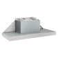 ZLINE 46 in. 700 CFM DuraMount™ Wall Mount Range Hood Insert in Stainless Steel, 683-46