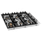 ZLINE 36 in. Dropin Cooktop with 6 Gas Brass Burners, RC-BR-36