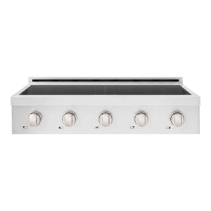 ZLINE 36" Paramount Induction Rangetop with 5 Element Cooktop in Stainless Steel, SINRT36