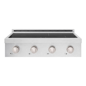 ZLINE 30" Paramount Induction Rangetop with 4 Element Cooktop in Satin Stainless Steel, SINRTS-30