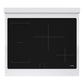 ZLINE Autograph Edition 30" Paramount Induction Rangetop with 4 Element Cooktop in Satin Stainless Steel and Champagne Bronze Accents, SINRTSZ-30-CB