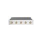 ZLINE Autograph Edition 36" Paramount Induction Rangetop with 5 Element Cooktop in Satin Stainless Steel and Champagne Bronze Accents, SINRTSZ-36-CB