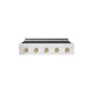 ZLINE Autograph Edition 36" Paramount Induction Rangetop with 5 Element Cooktop in Stainless Steel and Champagne Bronze Accents, SINRTZ-36-CB