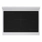 ZLINE 36 in. 5.2 cu. ft. Marino Induction Range with 5 Element Cooktop and Electric Convection Oven in Satin Stainless Steel, MINRS-36