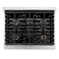 ZLINE Marino 30-Inch 4.2 cu. ft. Dual Fuel Range, 4 Burners, Convection Oven, Satin Stainless Steel, MDRS-30